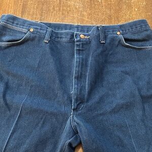 Wrangler Dark Blue Denim Jeans